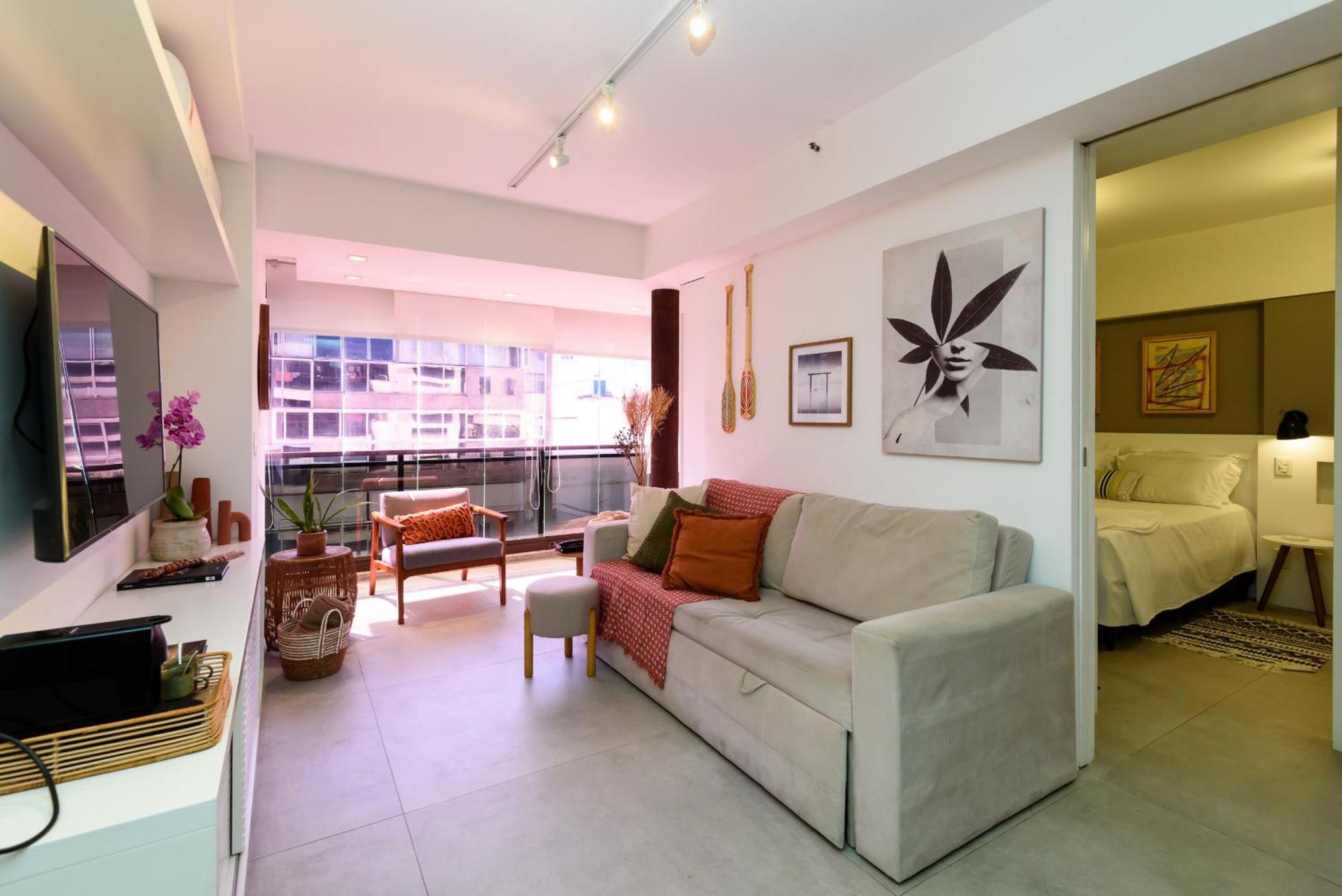 Apartahotel Flat Luxuoso No Leblon Proximo Da *